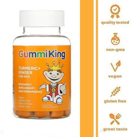 55-off-ราคา-sale-สินค้า-exp-11-23-gummiking-turmeric-ginger-for-kids-immunity-antioxidant-and-anti-inflammatory-natural-flavor-mango-60-gummies-วิตามินจากขมิ้นและขิง-สำหรับเด็ก-แบบเม็ดเคี้ยว