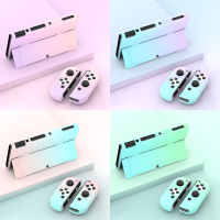 Narsta 2022ใหม่สำหรับ Nintendo Switch OLED เคสแข็งคอนโซล JoyCon OLED Shell PC สำหรับ Nintendo Switch อุปกรณ์เสริม Skin