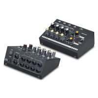 EUUKUS Plug MIX800 8-Channels Mini Sound Mixer with Power Adapter MonoStereo Mixer Low Noise Sound Amplifier