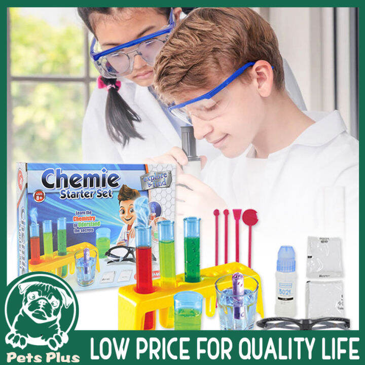 28*20*5cm Children Chemistry Science Experiment Kit Play Science Lab ...