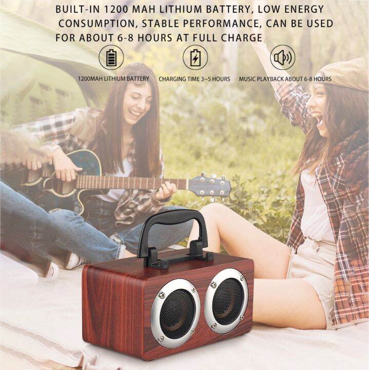 w5b-wireless-bluetooth-speaker-portable-mobile-phone-stand-stereo-subwoofer-speaker-microphone-wooden-portable-bluetooth-speaker