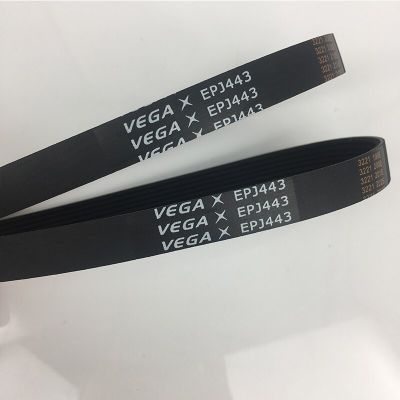 1ชิ้น VEGA V-Belt เข็มขัดยางยืด EPJ443ซี่โครง3/4/5/6/7สำหรับ DIY เข็มขัดรูปแบบมอเตอร์