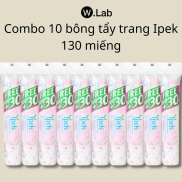 Combo 10 bông tẩy trang Ipek 130 miếng