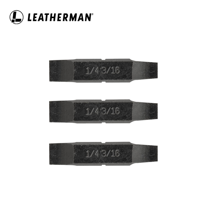 Leatherman 1/4" & 3/16" FLAT SCREWDRIVER BITS Lazada PH