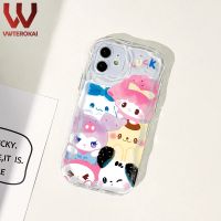 Sanrio เคสโทรศัพท์ลายการ์ตูนเรื่องครีมคลื่นสำหรับ Samsung กาแลคซี A13 A23 A53 A03 A24 A04 A04E A14 A34 A54 A22 A03ปกป้องกล้อง A31ซิลิโคนนิ่มฝาครอบด้านหลังกันกระแทก