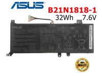 ASUS แบตเตอรี่ B21N1818-1 ของแท้ (สำหรับ X509 X509JA X509MA X409F X409FB Y5200F FL8700F B21N1818 B21N1818-2 C21N1818-1) ASUS Battery Notebook แบตเตอรี่โน๊ตบุ๊ค อัสซุส