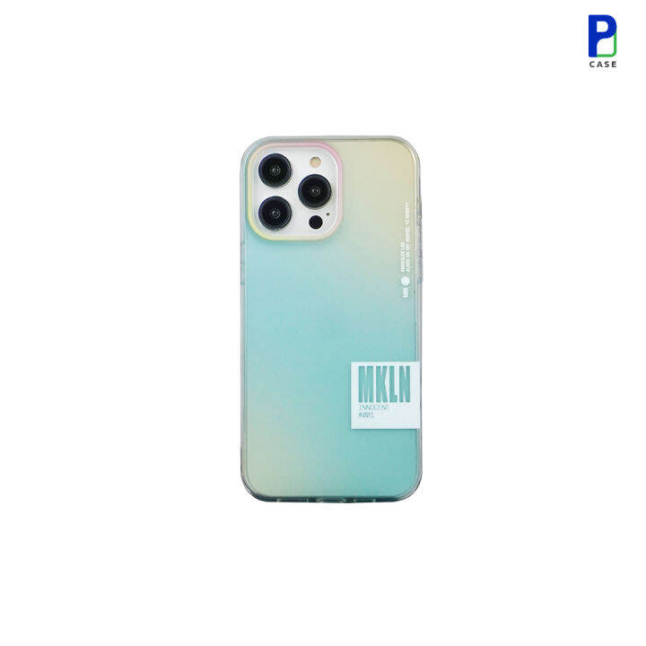 case-เคสไอโฟน-mikalen-rainbow-สีทูโทน-สำหรับ-14promax-14