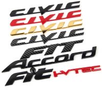 ป้ายโลโก้ด้านหลังรถสติกเกอร์สำหรับฮอนด้า4WD CIVIC CITY ACCORD FIT JAZZ IVTEC 2.4ตกแต่งดัดแปลงคาร์บอนไฟเบอร์