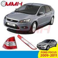 MK2.5  Ford Focus 2009-2011 เสื้อ​ไฟท้าย ไฟท้าย​แต่ง ไฟท้ายไฟเบรค​ ไฟเลี้ยว Taillamp Taillight ไฟท้าย​ พร้อมทับทิม ไฟท้ายกันชนหลังสําหรับ​ ทับทิมในฝาท้ายไฟท้าย