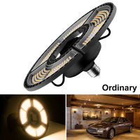 Deformable Garage Light LED Foldable Fan Blade Bulb 60W 80W 100W 120W LED Lamp E27 220V LED Bulb E26 Waterproof Lighting 110V