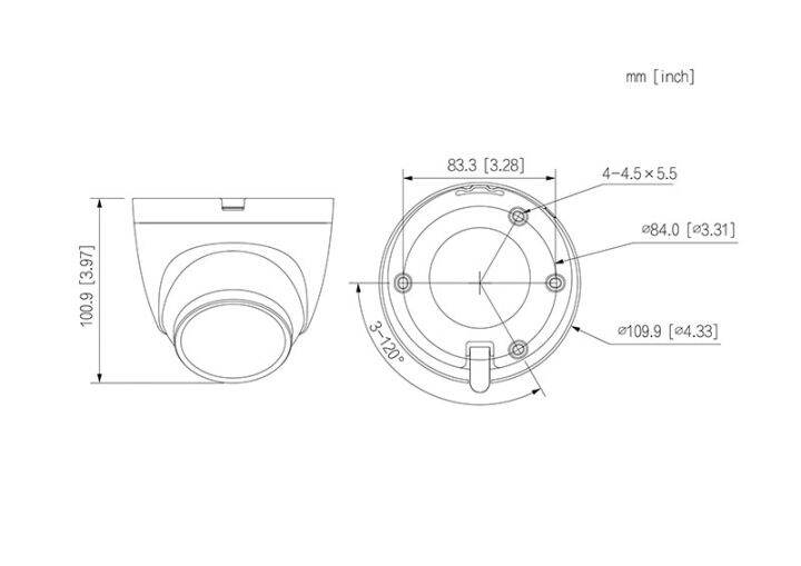 dahua-กล้องวงจรปิด-4-ล้านพิกเซล-รุ่น-dh-ipc-hdw2449t-s-il-fixed-focal-eyeball-wizsense-network-camera