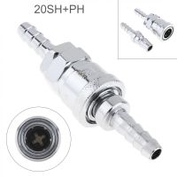 Pneumatic fitting Quick connector 2pcs/lot High Pressure Coupling  Coupler Plug Socket Connector Dual-interface 20SH+PH Hand Tool Parts Accessories