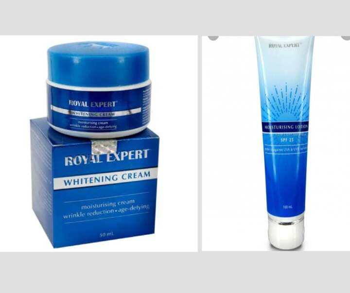 WHITENING ROYAL EXPERT CREAM 50ML + LOTION 100ML healthy with yogurt
