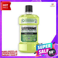 ลิสเตอรีน น้ำยาบ้วนปาก สูตรเนเชอรัล กรีนที ขนาด 250 มล. แพ็ค 3 ขวดListerine Mouthwash Natural Greentea Zero Alcohol 250