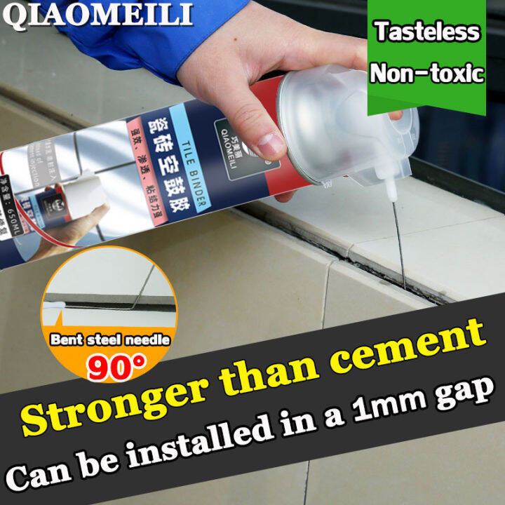 650ml With needle design Tile Adhesive Repair Glue Tiles Adhesive for Floor repair glue tile