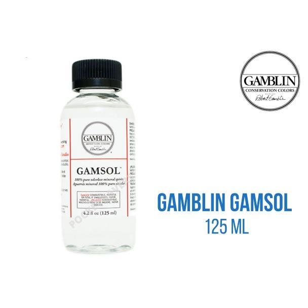 Gamblin Gamsol 4.2oz, Odorless Mineral Spirits