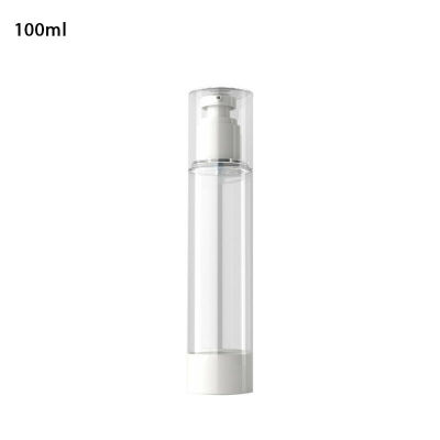 15ml-100ml 15ml-100ml Airless Lotion Cream Pump Bottle Refillable Clear Travel ContATAU