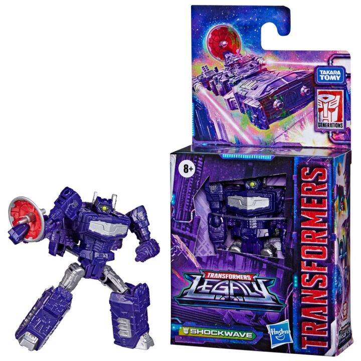 Hasbro Original Transformers Toys Generations Legacy Core Shockwave ...