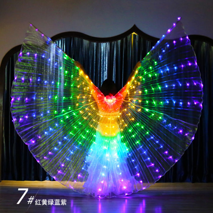 ผู้ใหญ่-led-ปีกผีเสื้อเครื่องแต่งกายเรืองแสงเต้นรำเครื่องแต่งกายผู้ใหญ่-led-เครื่องแต่งกาย-circus-luminous-เครื่องแต่งกาย-christmas-party-show