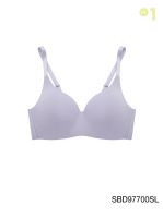 SABINA BRALESS เสื้อชั้นในไม่มีโครง รุ่น Perfect Bra รหัส SBD97700 สีเทาอ่อน