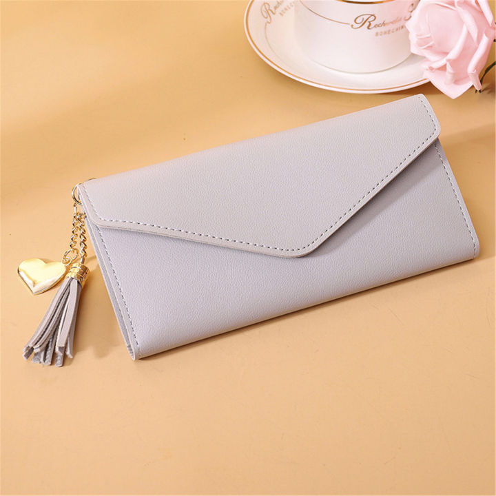 lychee-wallet-tassel-wallet-multifunctional-wallet-simple-wallet-long-wallet-heart-shaped-wallet-trendy-wallet