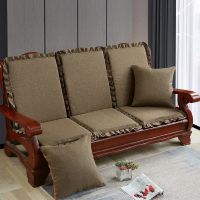 [COD] cushion full set of solid with backrest single seat old federal chair spring and autumn