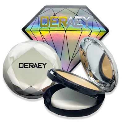 DERAEY แป้งฝุ่นอัดแข็ง DIAMOND NATURAL POWDER SPF 30 PA+++13 กรัม