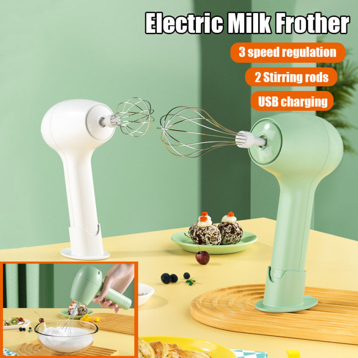 1pc Electric Milk Frother machine, egg beater, milk foaming