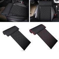 Automobile Seat Leather Leg Pad Support Extension Mat Soft Foot Support Leg Leather Cushion Knee Pad Memory Universal Black