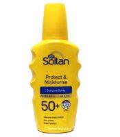 *SALE* Soltan โซลแทน โพรเท็ค แอนด์ มอยส์เจอร์ไรซ์ ซันแคร์ สเปรย์ ยูวีบี เวรี่ ไฮ SPF50+ 200ml. Exp31/10/24