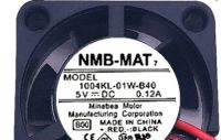 2023 ☆ พัดลมทำความเย็น NMB-MAT 1004KL-01W-B40 5V DC 0.12A 2.5Cm พัดลมไดรฟ์ Yaskawa