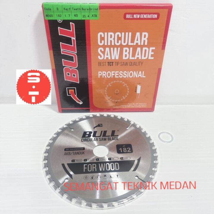 Pisau Gergaji Wood Circular Saw New Akb Blade X T Tanduk Bull