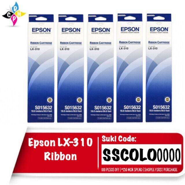 Epson LX310 Dot Matrix SO15632 Ribbon Cartridge Lazada PH