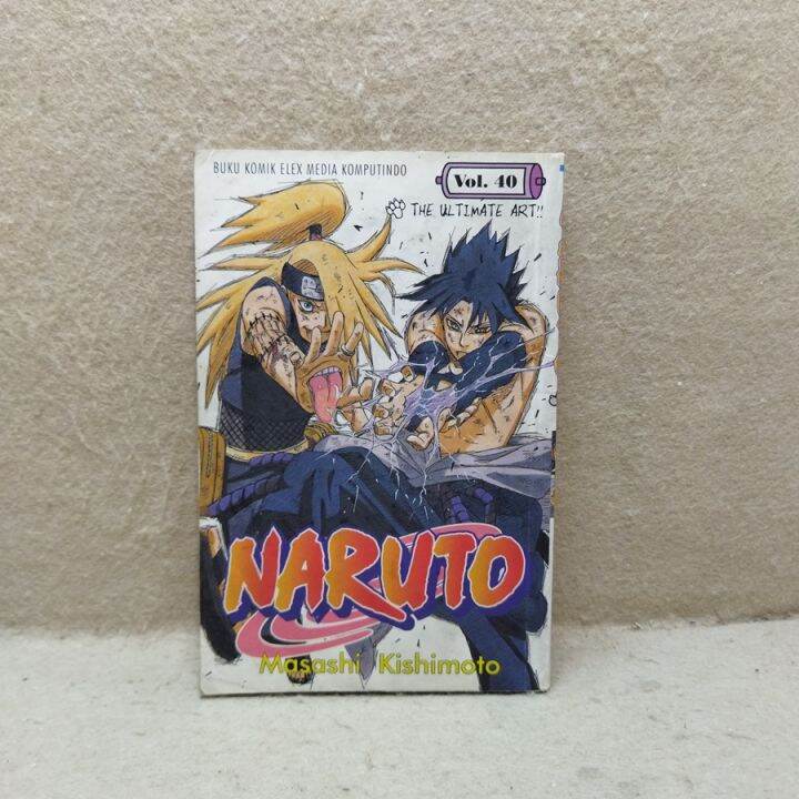 Komik Naruto Vol 40 - Masashi Kishimoto | Lazada Indonesia