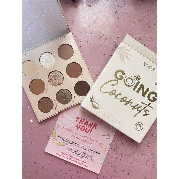 Colourpop Going Coconuts Eyeshadow Palette Lazada Ph 7287