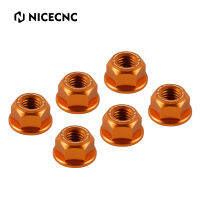 M8x1.25 CNC Sprocket Screw Nuts Set Universal For Suzuki DRZ400 DRZ400ESSM RM 125 250 RMZ250 450 RMX 450Z 250R 250S RH250