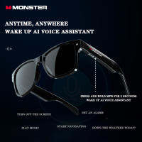 MONSTER Airmars S01 Smart Glasses หูฟังสำหรับการฟังเพลง