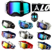 ◊♂✙ LOGTO แว่นตาหมวกกันน็อค Motocross Windproof Anti-UV MX ATV MTB Off Road Bike Glasses แว่นตานิรภัยกีฬา