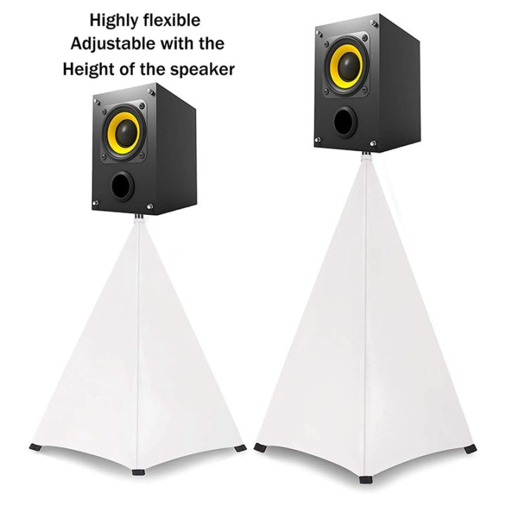 universal-dj-light-speaker-stand-cover-double-sided-tripod-stand-skirt-scrim-cover-stretchable-material