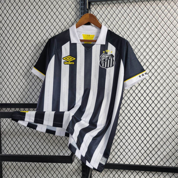 Santos Away Jersey 23/24 Football Kit 2023 2024 Soccer Team Shirt Lazada