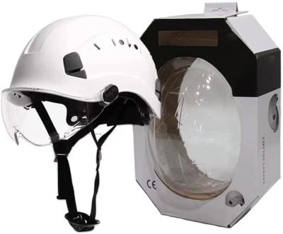หมวกนิรภัย ABSการสร้างมาตรฐานแห่งชาติสำหรับผู้ชายหมวกนิรภัยสำหรับการก่อสร้างนั่งร้าน Topi keselamatan แว่นตาป้องกันการกระเด็น