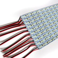 ✁♗ DC 12V Led Hard Bar Strip Light 50cm SMD 2835 72leds Aluminium Rigid Strip Kitchen Under Cabinet Lamp 10pcs 50pcs 100pcs