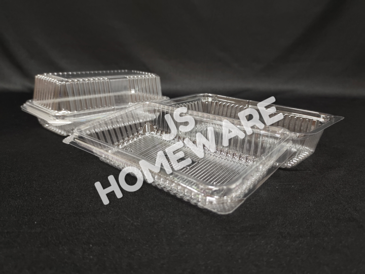 Kuih Container L018 / H14L / Disposable Plastic Clear Bakery Container