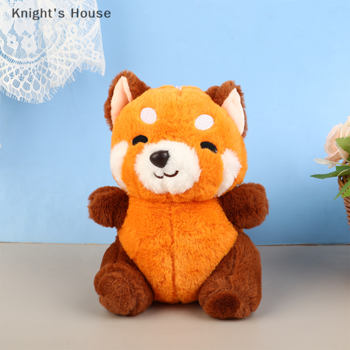 knights-house-ของเล่นตุ๊กตารูปแรคคูนน่ารักน่ารักตุ๊กตาสัตว์ยัดนุ่นนุ่มน่ารักสำหรับเด็กผู้หญิงเด็กทารกของขวัญวันเกิดวันคริสต์มาส