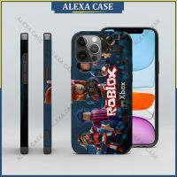 Roblox เคสโทรศัพท์สำหรับ iPhone 14 Pro Max / iPhone 13 Pro Max / iPhone 12 Pro Max / iPhone 11 Pro Max / XS Max / iPhone 8 Plus / iPhone 7 plus ฝาครอบเคสป้องกันหนังแกะป้องกันการตก XC7CJ9