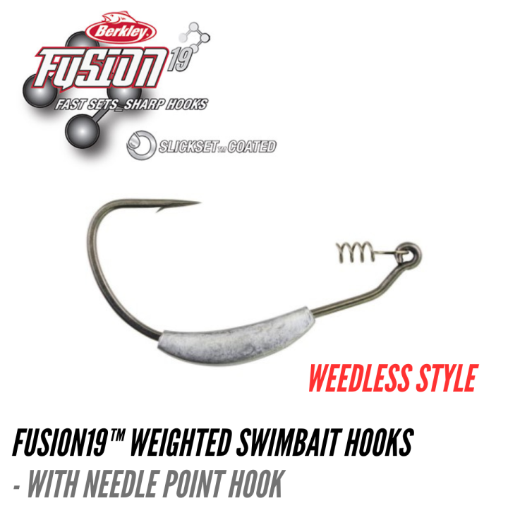 Berkley Fusion19™ Weight Swimbait Hooks