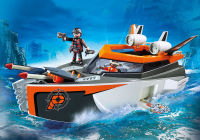 Playmobil 70002 Agents SPY TEAM Turboship เพลย์โมบิล เอเจนท์ เรือเทอร์โบทีมสายลับ