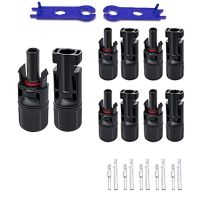 5 Pair Solar Connectors Wholesale Spanner Waterproof Solar Panel Stecker PVMC Connector For solar cable 2.5 4 6mm2