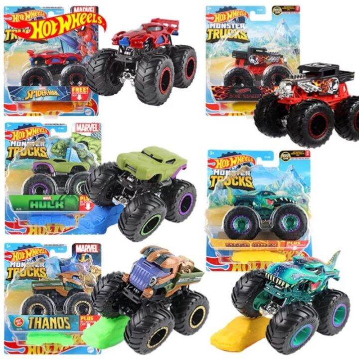 Hot Wheels Monster Trucks Crash Legends Tri To Crush-me 164 Diecast Car  Mattel Toys - ToyWiz