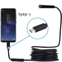 7MM Type c Endoscope for Android Mobile Phone 480P Endoscopic Professional Video Automotive Boroscope Mini Surveillance Camera